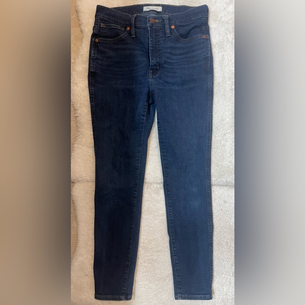 Madewell 10” High-Rise Skinny Jeans Size 27p